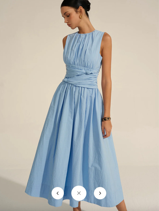 Commense Dresses & Skirts - NWT Commense Ruched Waist Maxi Dress  Sz XL